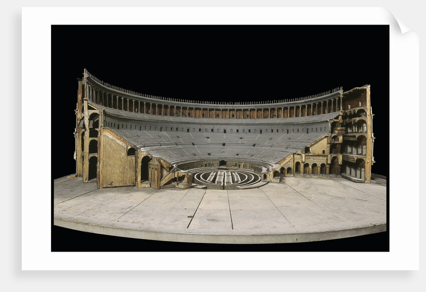 Model of the Flavian Amphitheater, 1790-1812 by Anonymous