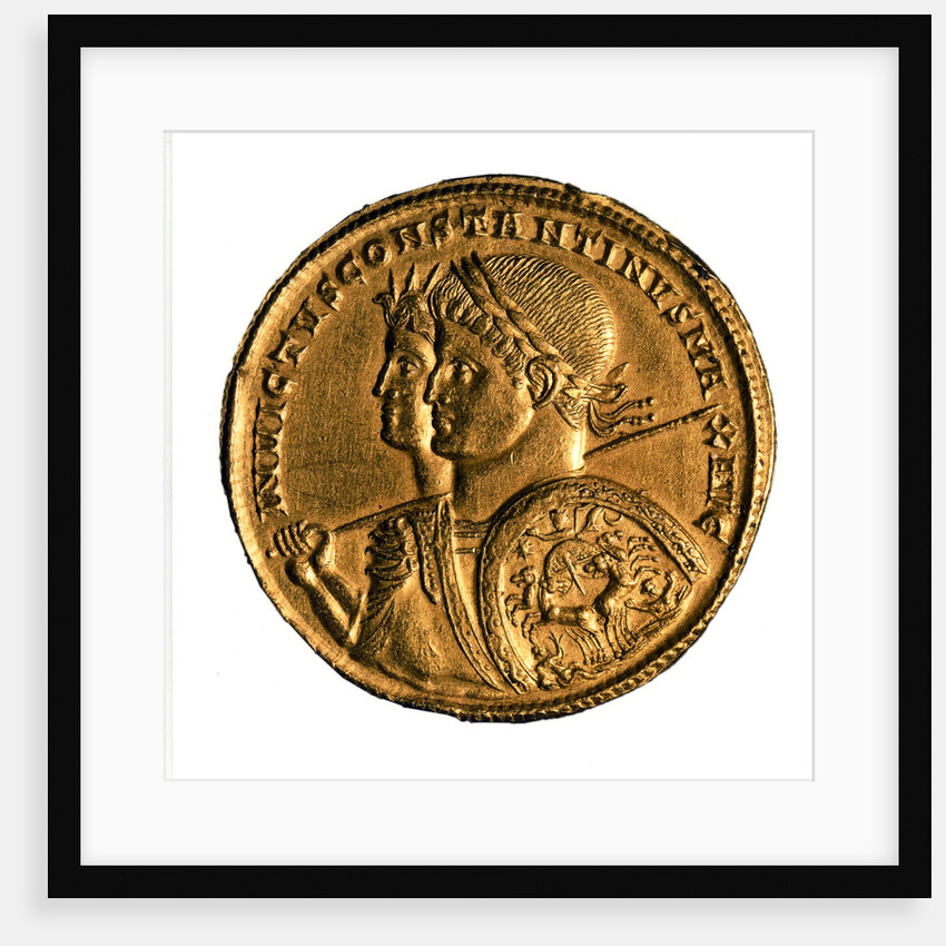 Solidus of Emperor Constantine I, 4th century by Anonymous