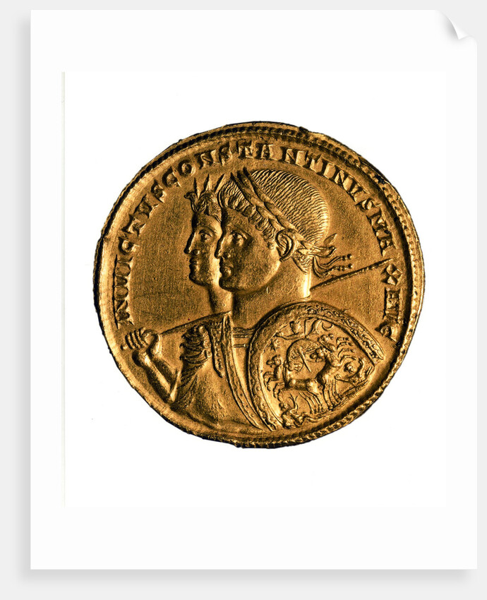 Solidus of Emperor Constantine I, 4th century by Anonymous