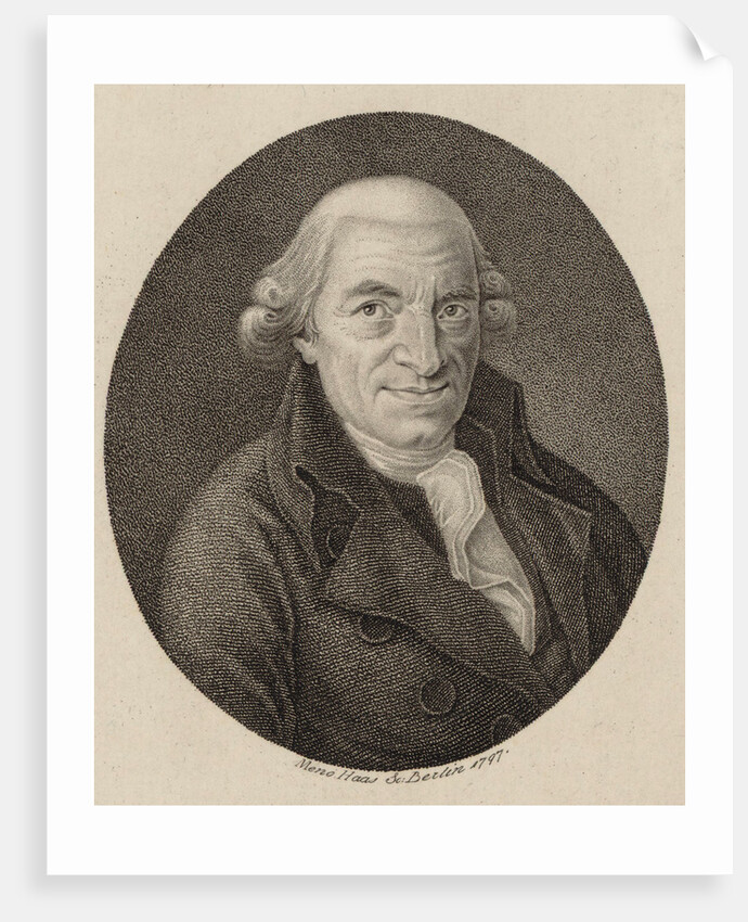Portrait of the composer Karl Friedrich Christian Fasch, 1797 by Anonymous