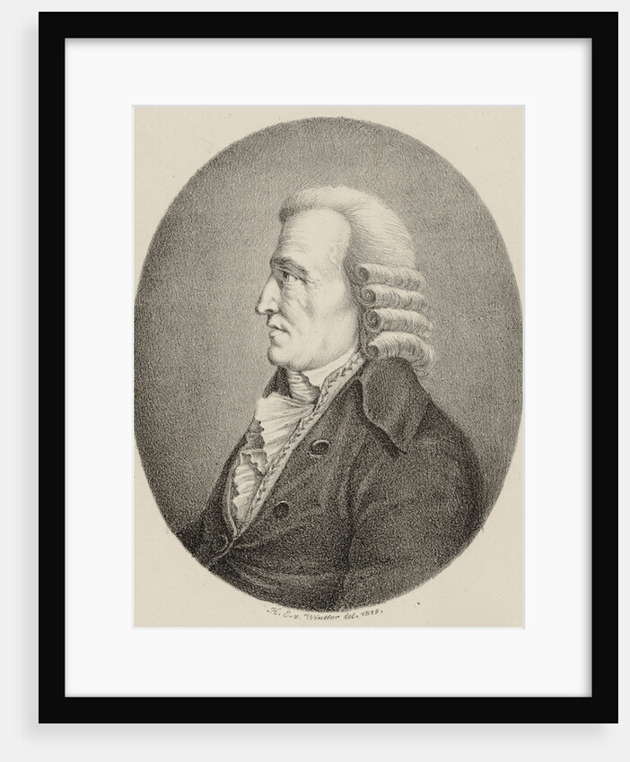 Portrait of the composer Giovanni Domenico Ferrandini, 1815 by Anonymous
