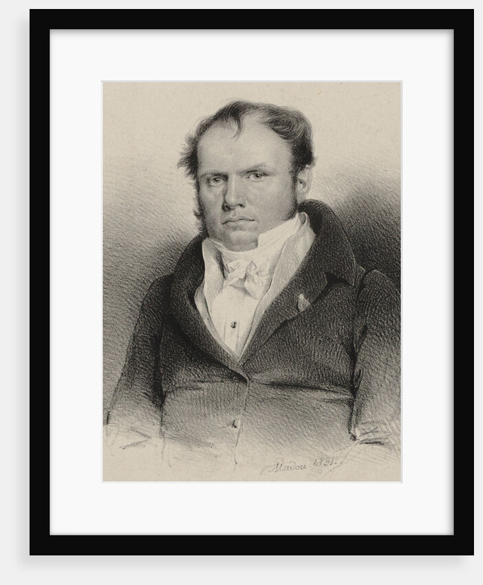 Portrait of the composer François-Joseph Fétis, 1831 by Anonymous