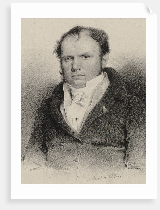 Portrait of the composer François-Joseph Fétis, 1831 by Anonymous