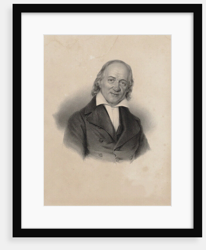 Portrait of the composer Gottfried Wilhelm Fink, 1840 by Anonymous