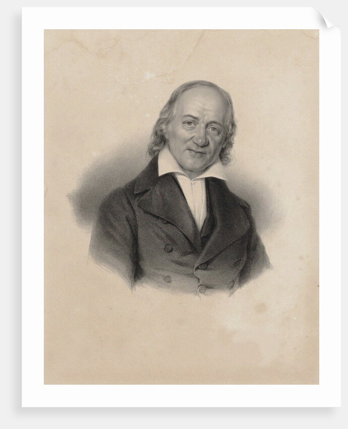 Portrait of the composer Gottfried Wilhelm Fink, 1840 by Anonymous