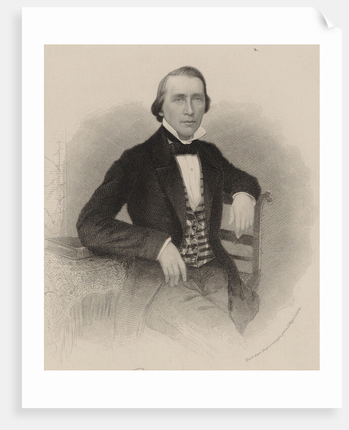 Portrait of the composer Robert Franz, 1880 by Anonymous