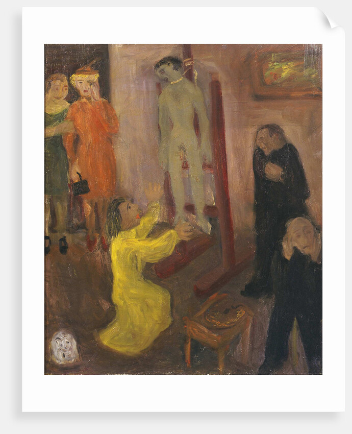 The painters suicide, 1937 by Anonymous