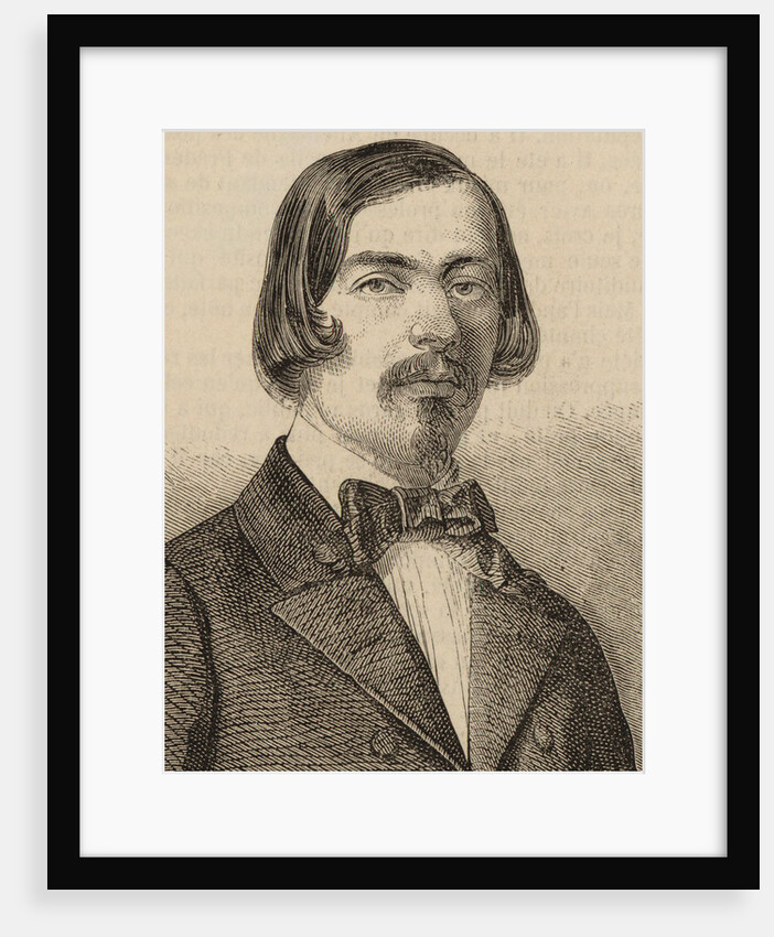 Portrait of the composer Adolphe Fumagalli, 1855 by Anonymous