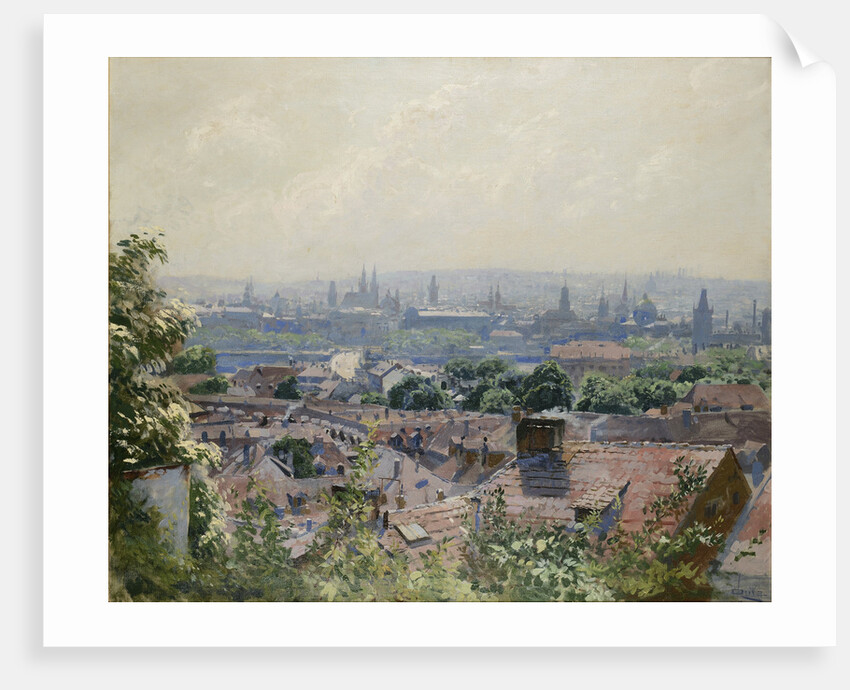 View of Prague, c. 1910 by Anonymous