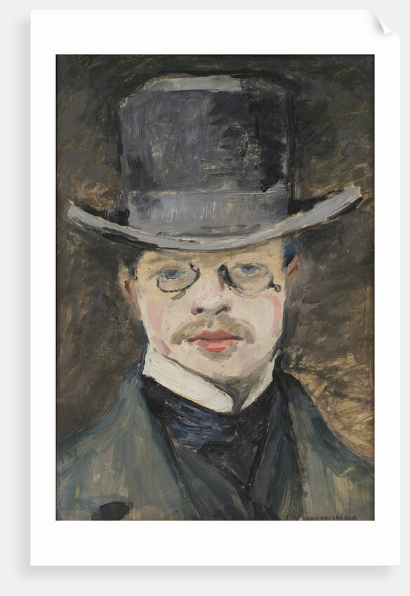 Self-Portrait, c. 1907 by Anonymous