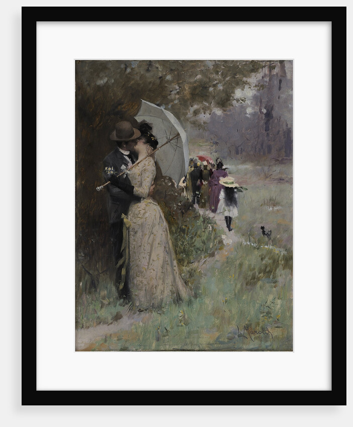 The Kiss, 1890s by Anonymous
