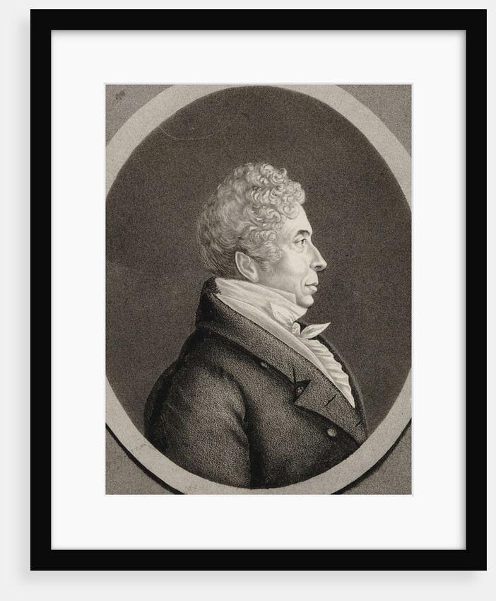 Portrait of the operatic tenor and composer Pierre Gaveaux, 1821 by Anonymous
