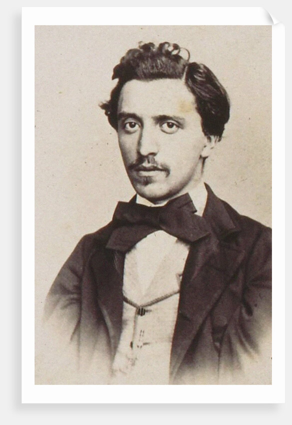 Portrait of the pianist und composer Friedrich Gernsheim, 1860s by Anonymous