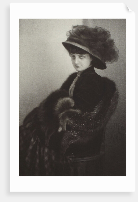 Portrait of Anna-Elisabeth, Comtesse Mathieu de Noailles by Anonymous