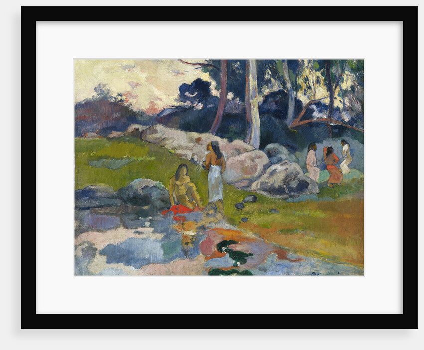 Women at the Banks of River, ca 1892 by Anonymous