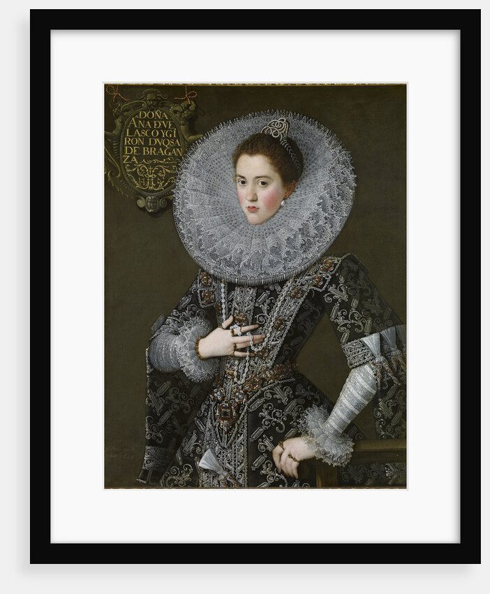 Portrait of Ana de Velasco y Girón, Duchess of Braganza, ca 1603 by Anonymous