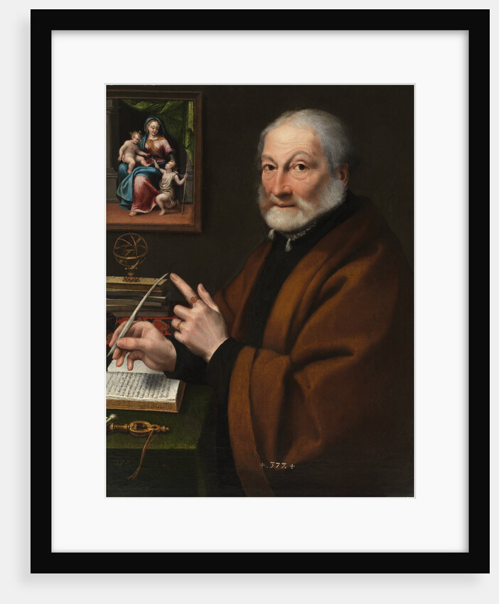 Portrait of the poet and medallist Giovanni Battista Caselli, 1557-1558 by Anonymous