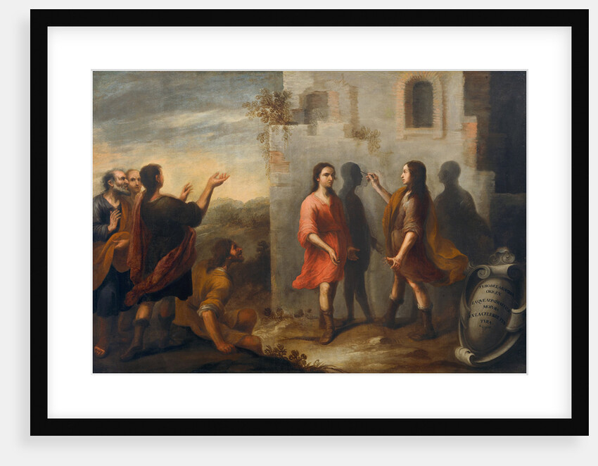 The invention of the painting, 1665 by Anonymous
