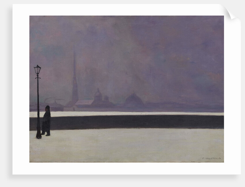 The Neva River, light mist, 1913 by Anonymous