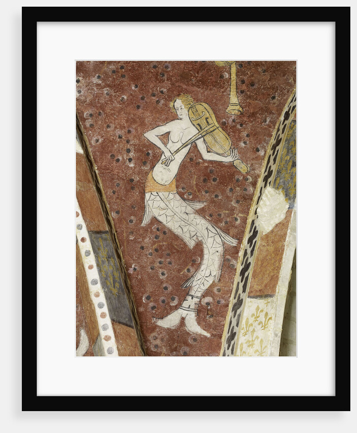Siren playing music, First Half of 14th cen by Anonymous