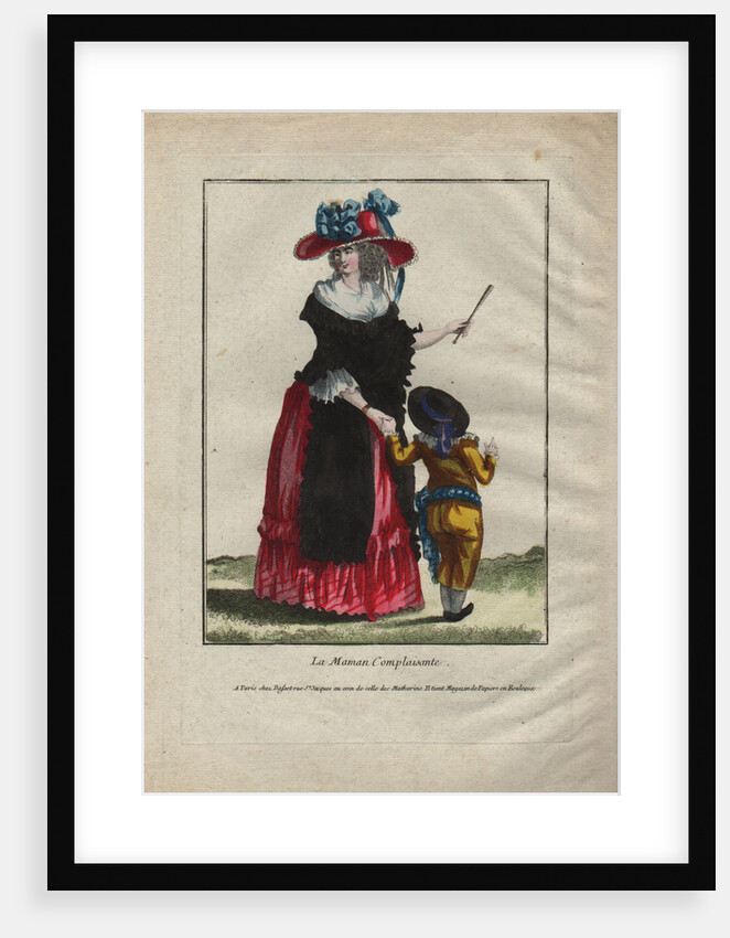A complaisant mother, c. 1790 by Anonymous