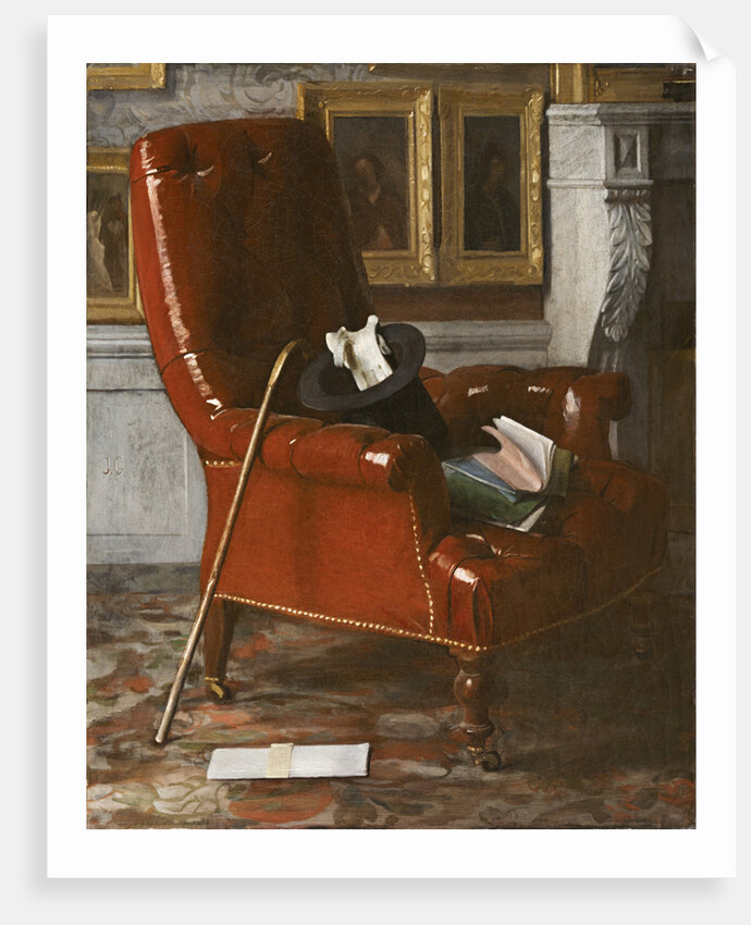 A corner in the painters studio, after 1852 by Anonymous