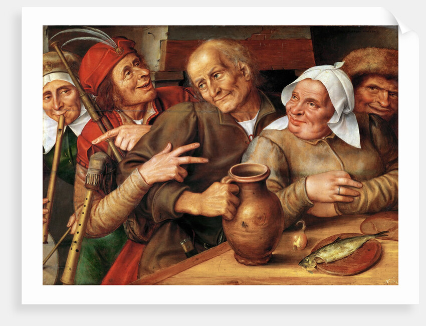 A Merry Company, 1564 by Anonymous