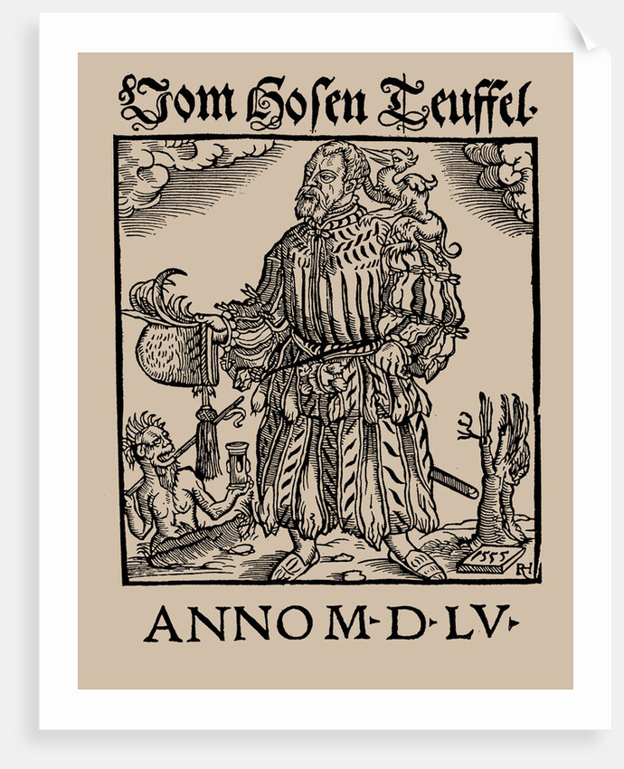 Andreas Musculus: The Trouser Devil (Vom Hosenteufel), 1555 by Anonymous