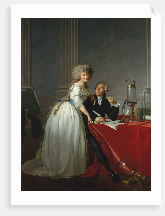 Antoine-Laurent Lavoisier and His Wife, 1788 by Anonymous