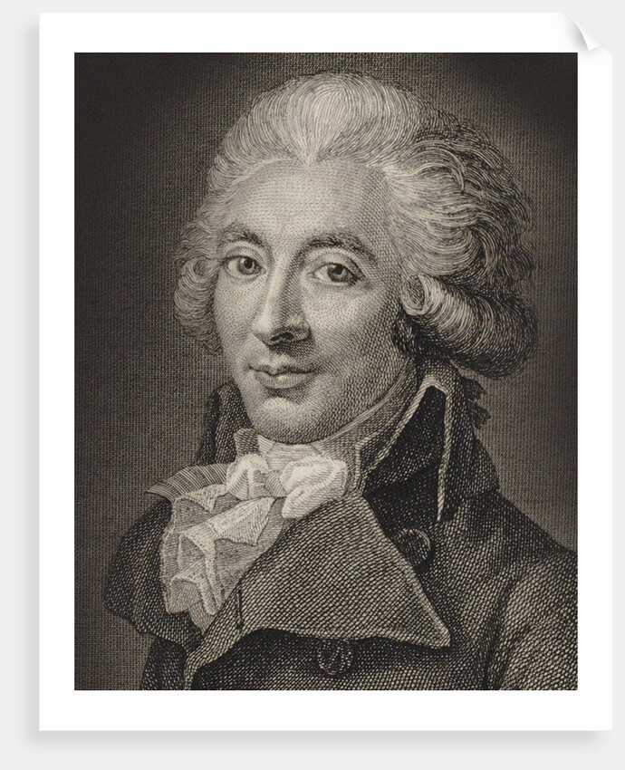 Armand (Arnaud) Gensonné, 1791 by Anonymous