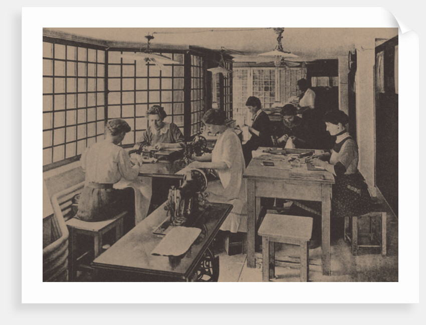 Atelier of the Goldman & Salatsch House Store in Vienna, c. 1910 by Anonymous