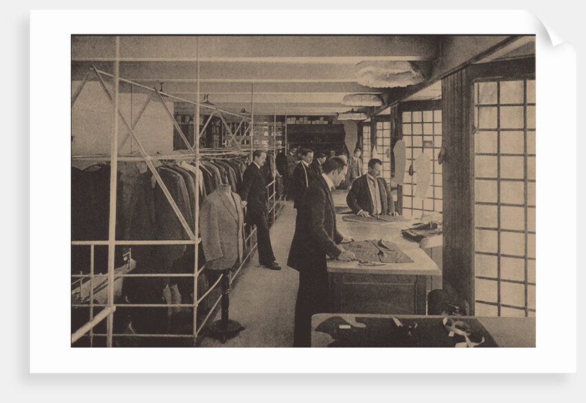 Atelier of the Goldman & Salatsch House Store in Vienna, c. 1910 by Anonymous