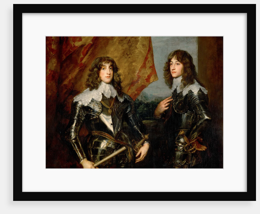 Charles I Louis, Elector Palatine, and his Brother, Prince Rupert of the Rhine (1619-168 by Anonymous