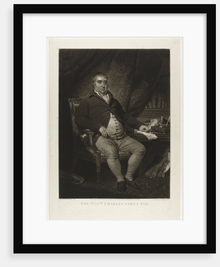 Charles James Fox, by Anonymous