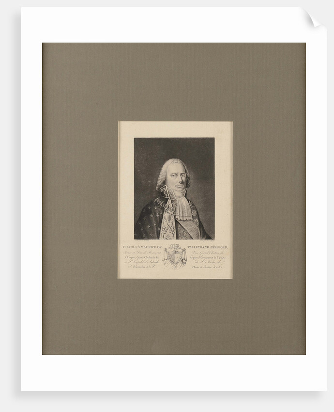 Charles Maurice de Talleyrand Périgord, Prince de Bénévent, by Anonymous