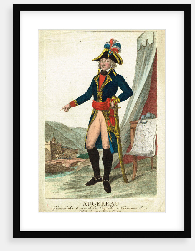 Charles Pierre François Augereau, by Anonymous