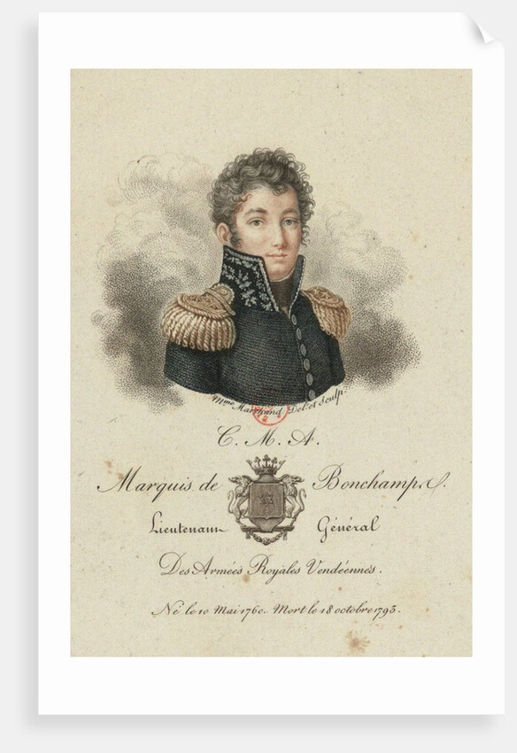 Charles-Melchior-Artus marquis de Bonchamps, 1795 by Anonymous