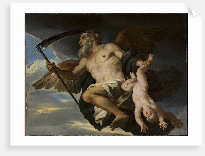 Chronos and his child, Second Quarter of the 17th cen by Anonymous