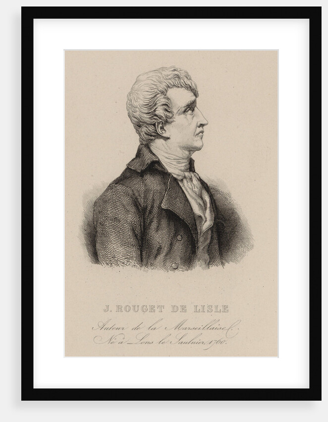 Claude Joseph Rouget de Lisle, 1830s by Anonymous