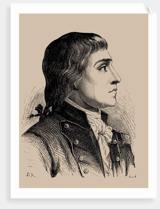 Claude Joseph Rouget de Lisle, 1889 by Anonymous