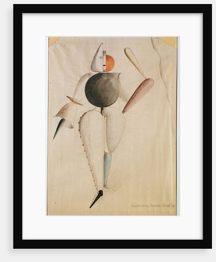 Costume design for the Triadic Ballet, 1919 by Anonymous