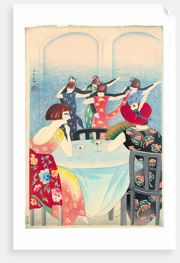 Dancing at the New Carlton Hotel, Shanghai, 1924 by Anonymous