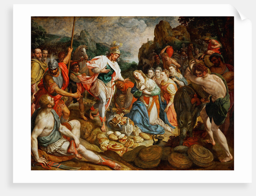 David and Abigail, ca. 1575 by Anonymous
