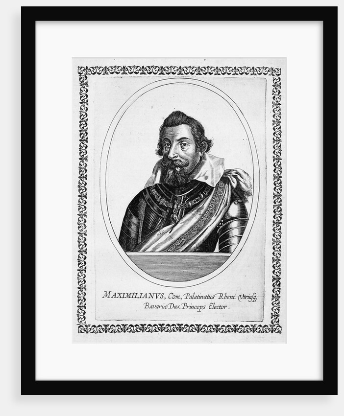 Duke Maximilian I of Bavaria, Prince-elector of the Holy Roman Empire, 1642 by Anonymous