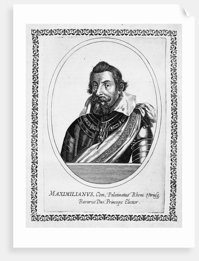 Duke Maximilian I of Bavaria, Prince-elector of the Holy Roman Empire, 1642 by Anonymous