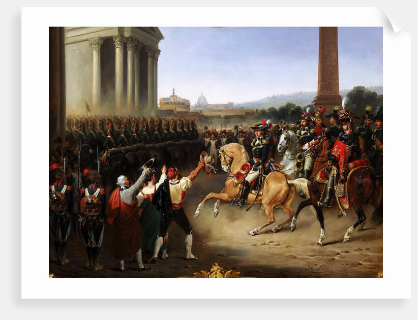 Entry of the French Army in Rome, February 15, 1798, 1834 by Anonymous