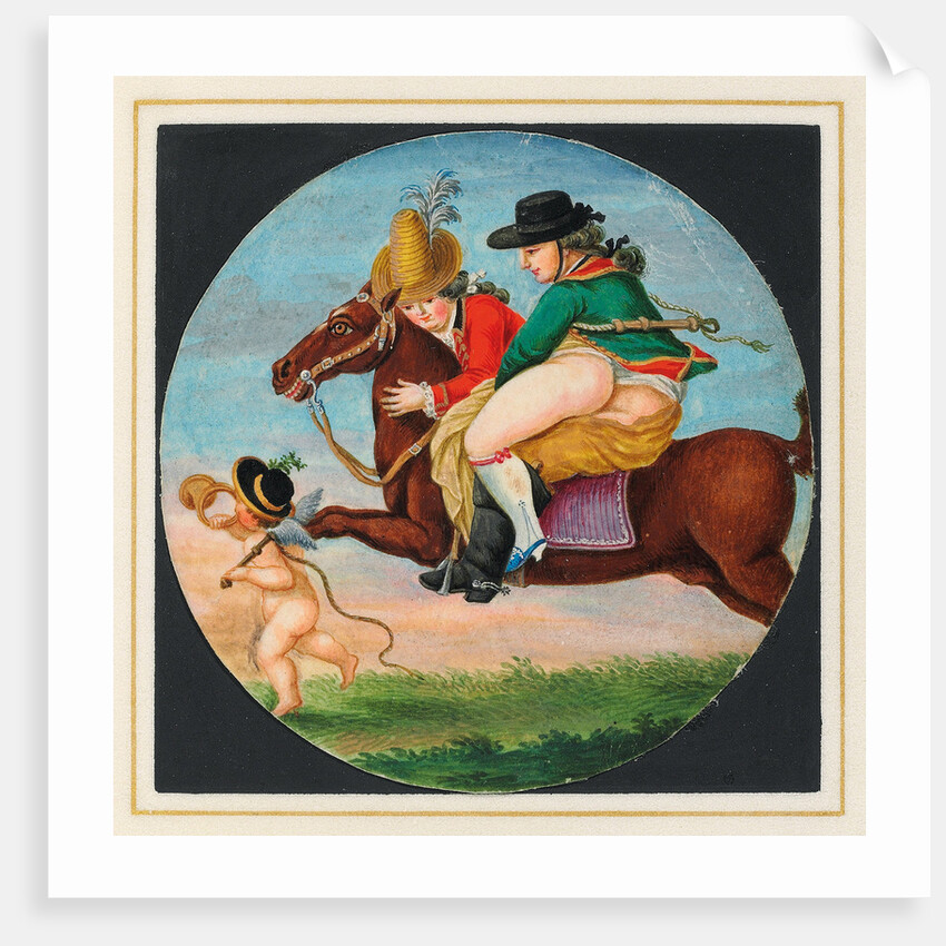 Erotic Scene, Second Half of the 18th cen by Anonymous