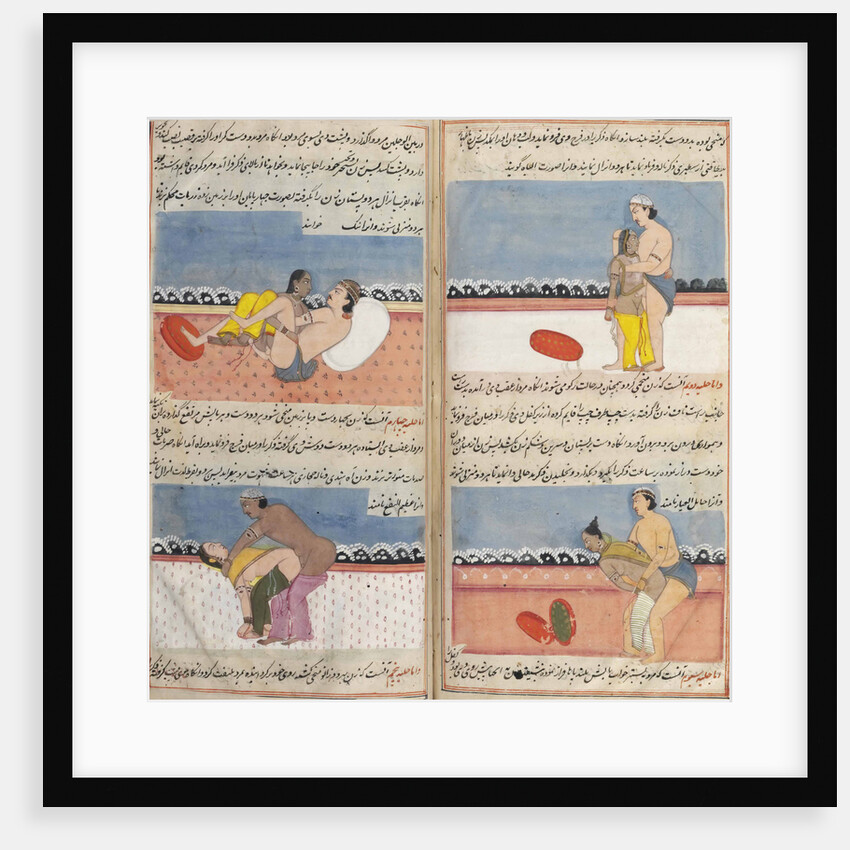 Erotic scenes, Early 19th cen by Anonymous