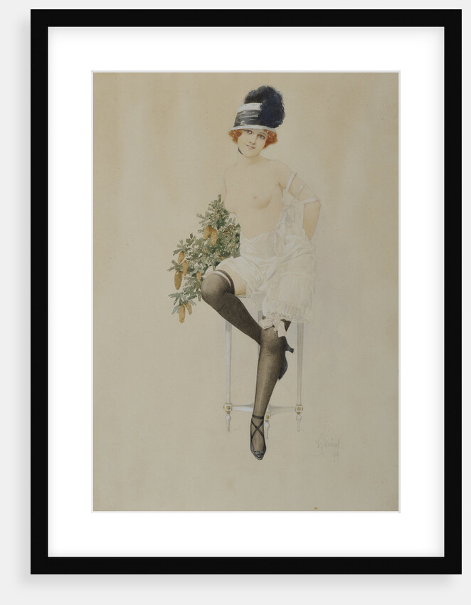 Female Nude, 1919 by Anonymous