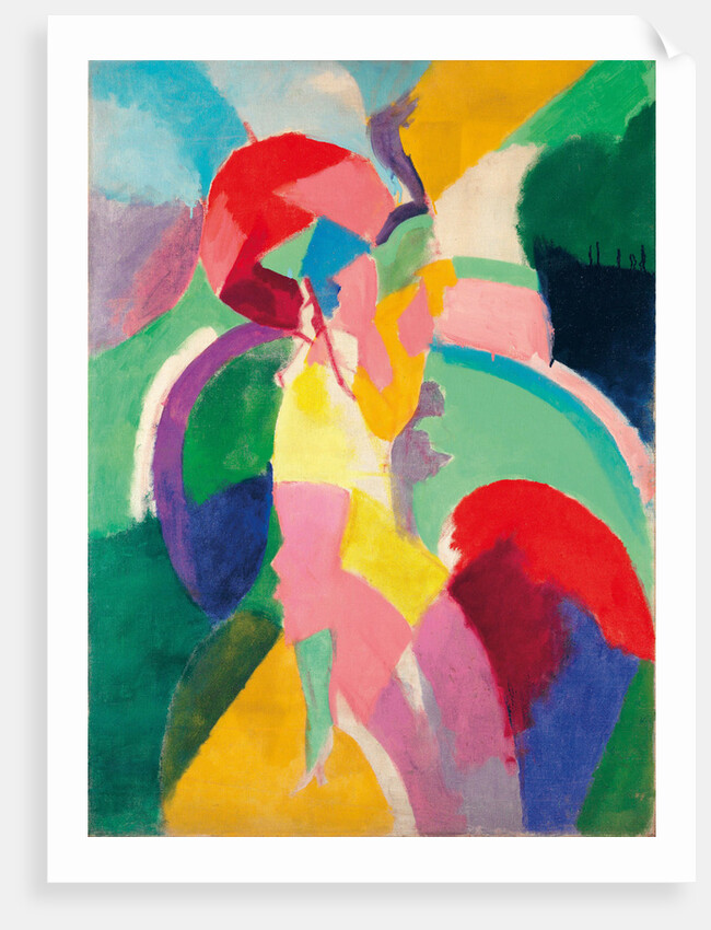 Femme à lombrelle ou La Parisienne, 1913 by Anonymous